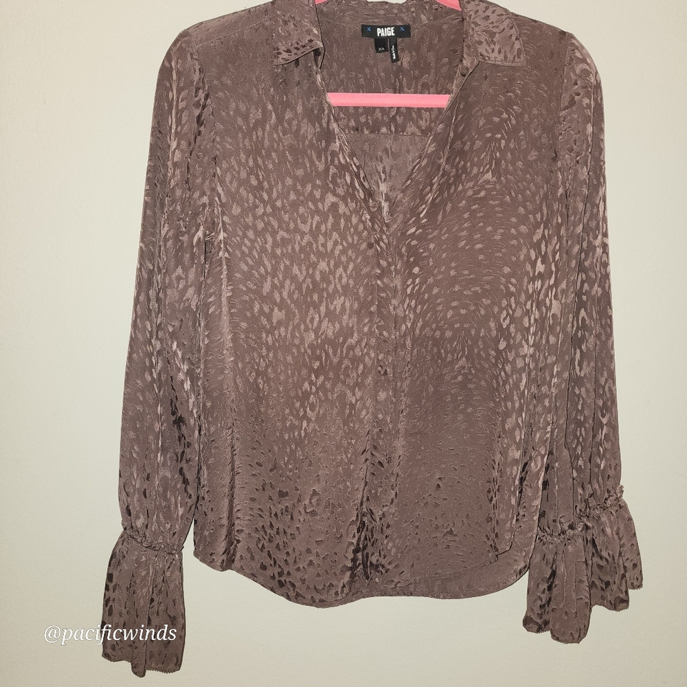 Paige Taupe Women's Top XS